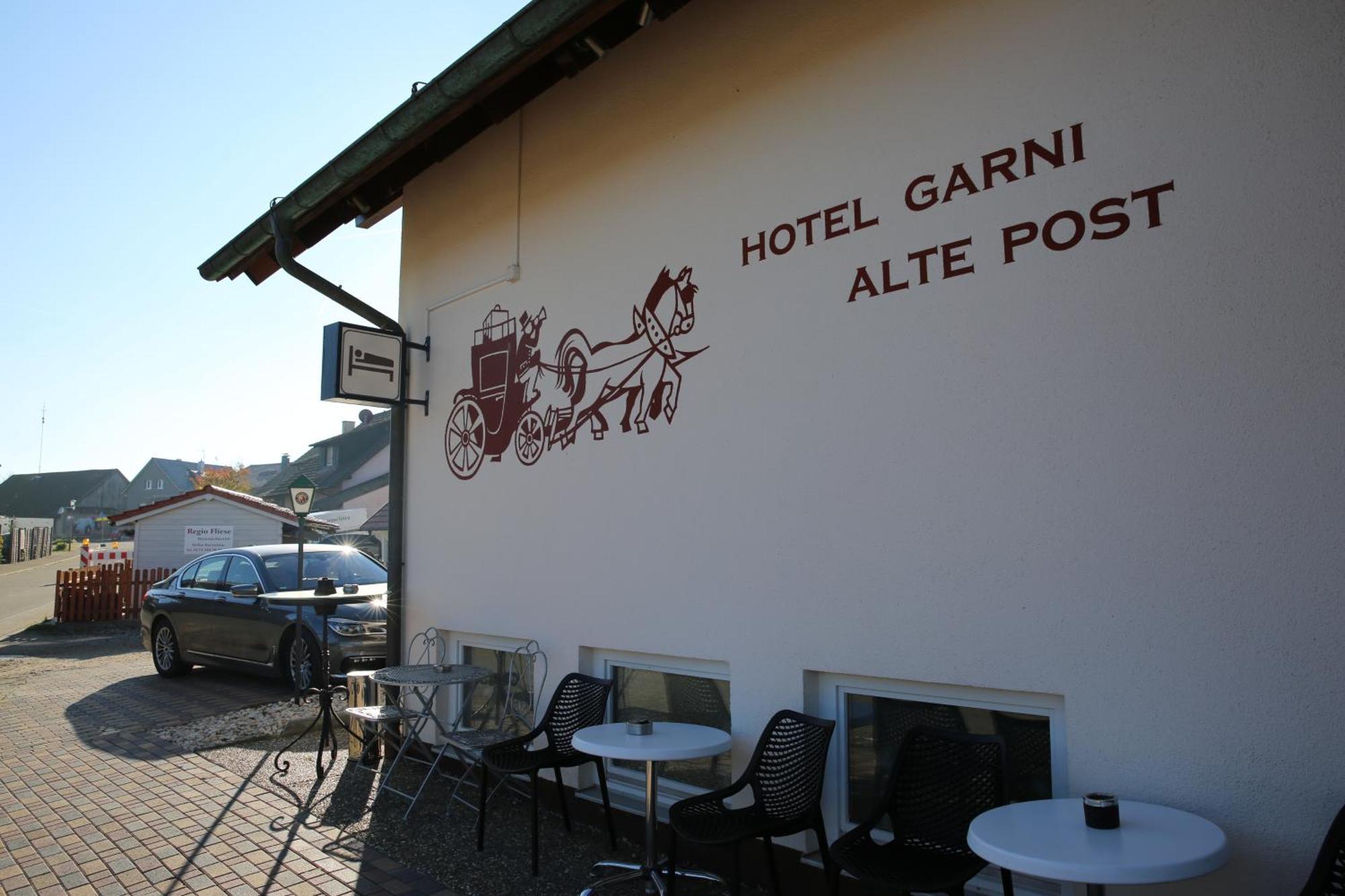 Hotel Garni Alte Post Schallbach Exterior photo