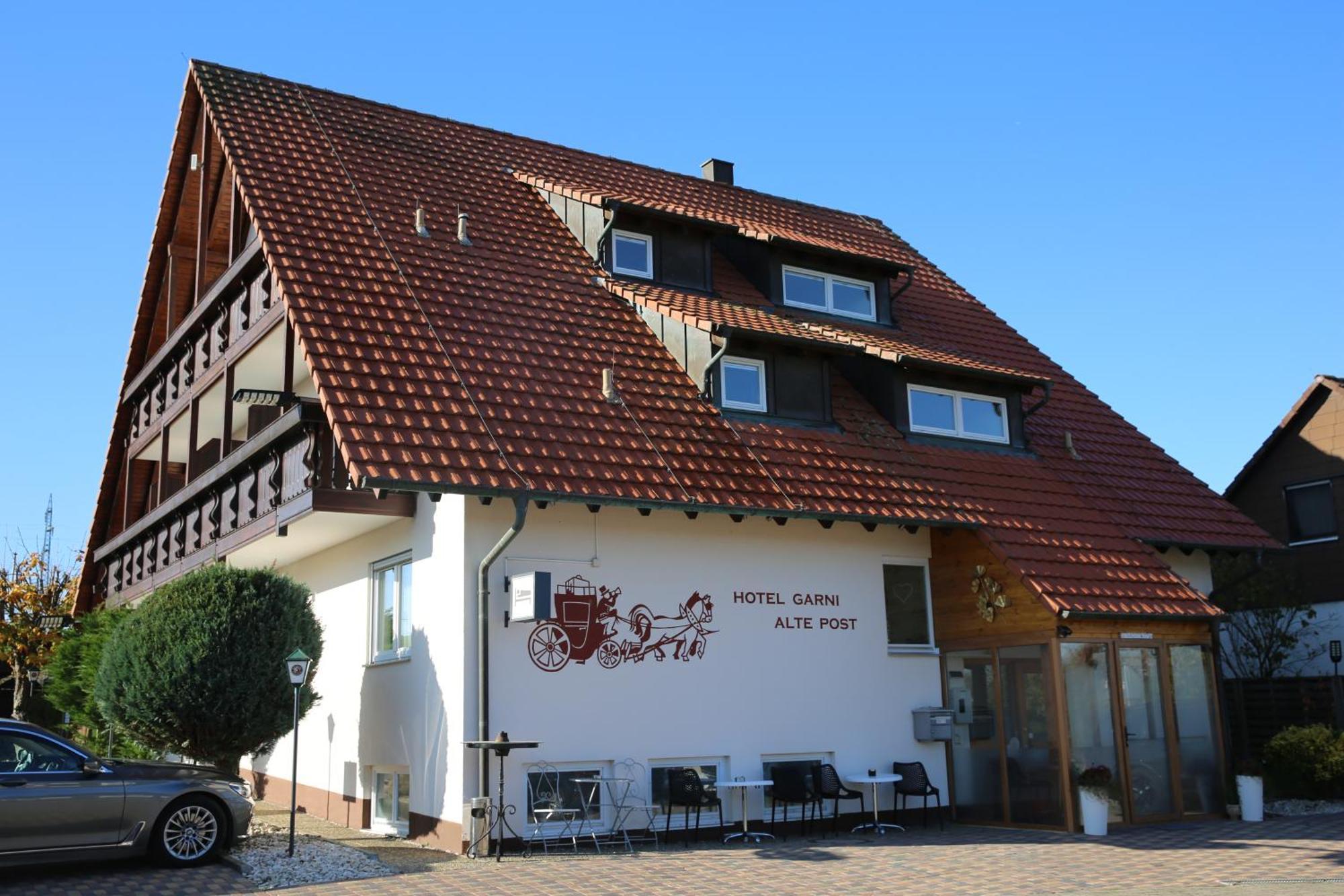 Hotel Garni Alte Post Schallbach Exterior photo