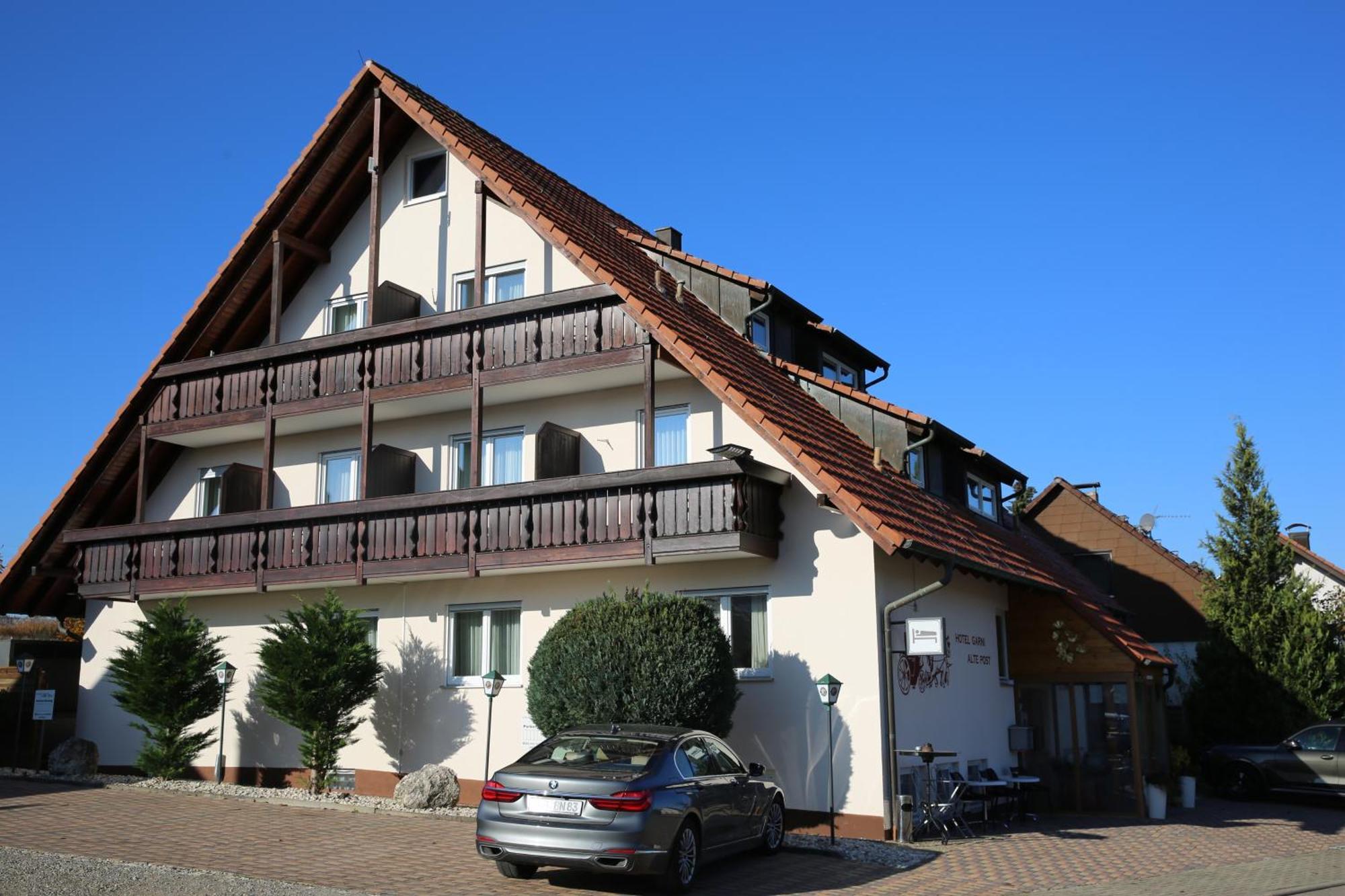 Hotel Garni Alte Post Schallbach Exterior photo